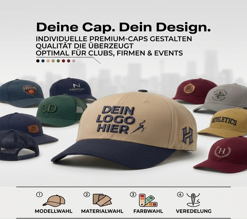 Custom Cap Beispiele – HometownCap aus der Schweiz